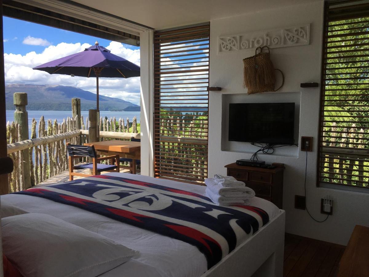 Te Whare -Lake Tarawera Tree-Top Nest Exterior foto