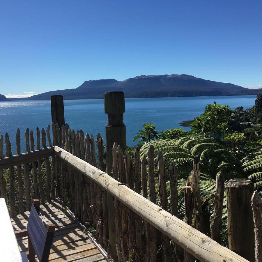 Te Whare -Lake Tarawera Tree-Top Nest Exterior foto