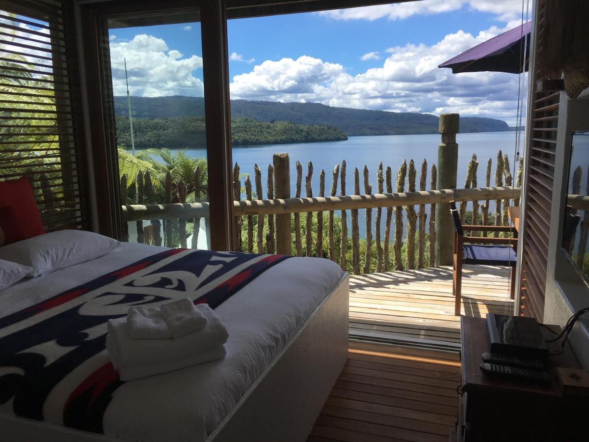 Te Whare -Lake Tarawera Tree-Top Nest Exterior foto